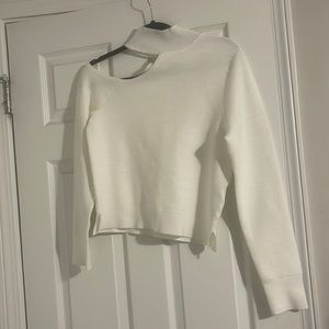 Abercrombie knit shoulder cut out top